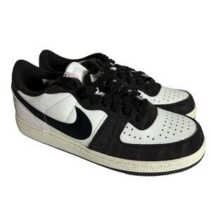 Nike Terminator Low Dunks PRM Black White Croc Sneakers Men's Size 8.5 Panda